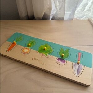 Lovevery Garden Puzzle – The Helper Play Kit Montessori Wooden Toy